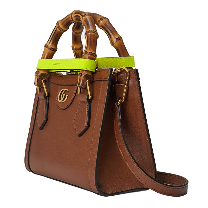 【买手代购】gucci古驰古奇女包新品单肩包竹节迷你托特包手提包 17