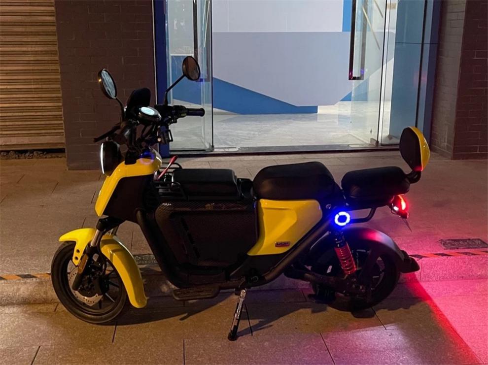 小牛ubucmqisu1usn1s九号e100电动车uqi改装d2后减震避震黑色小牛ua偏