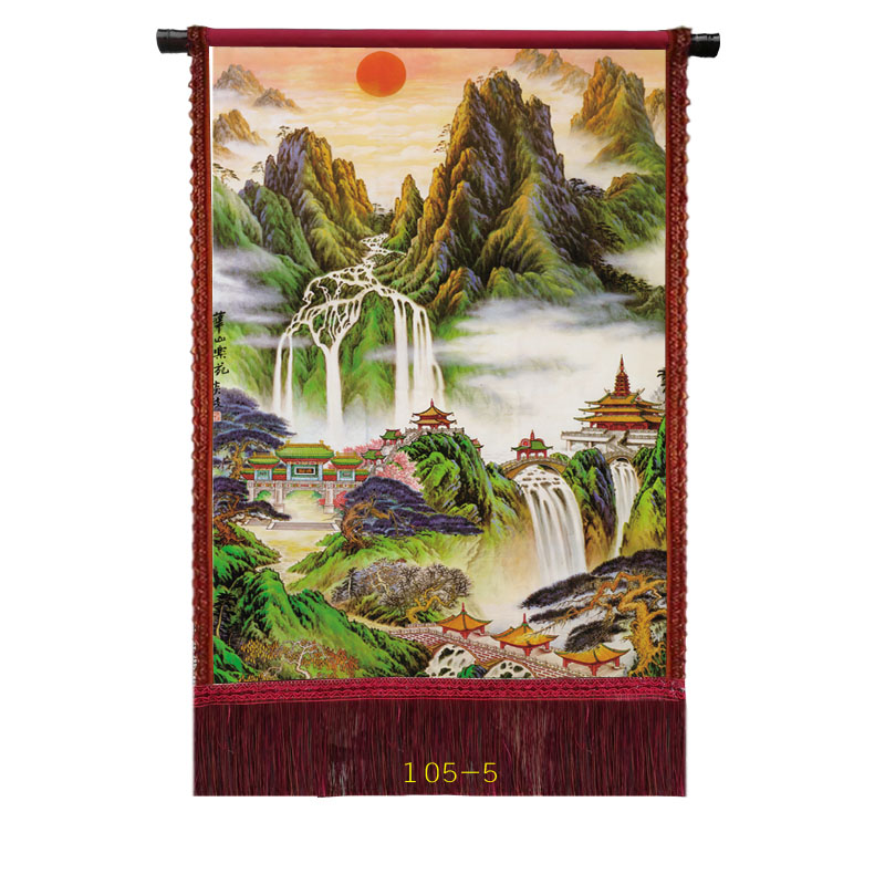 仙家堂单山水画出马地仙佛道全堂仙家保家堂口堂单子603260105带穗