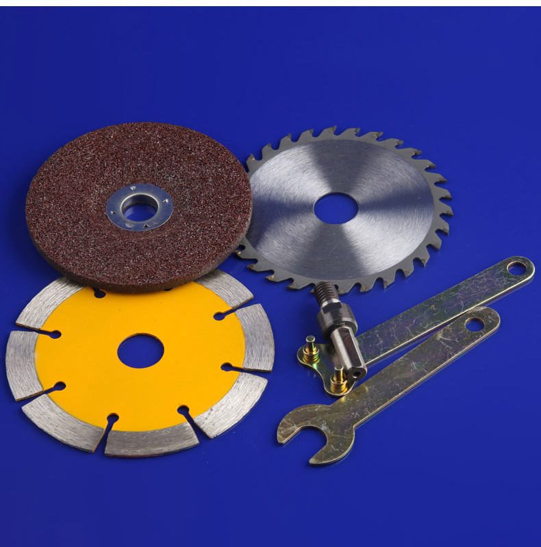 角磨机配件组合套装手电钻转角磨机变切割抛光打磨锯片组合角磨机配件