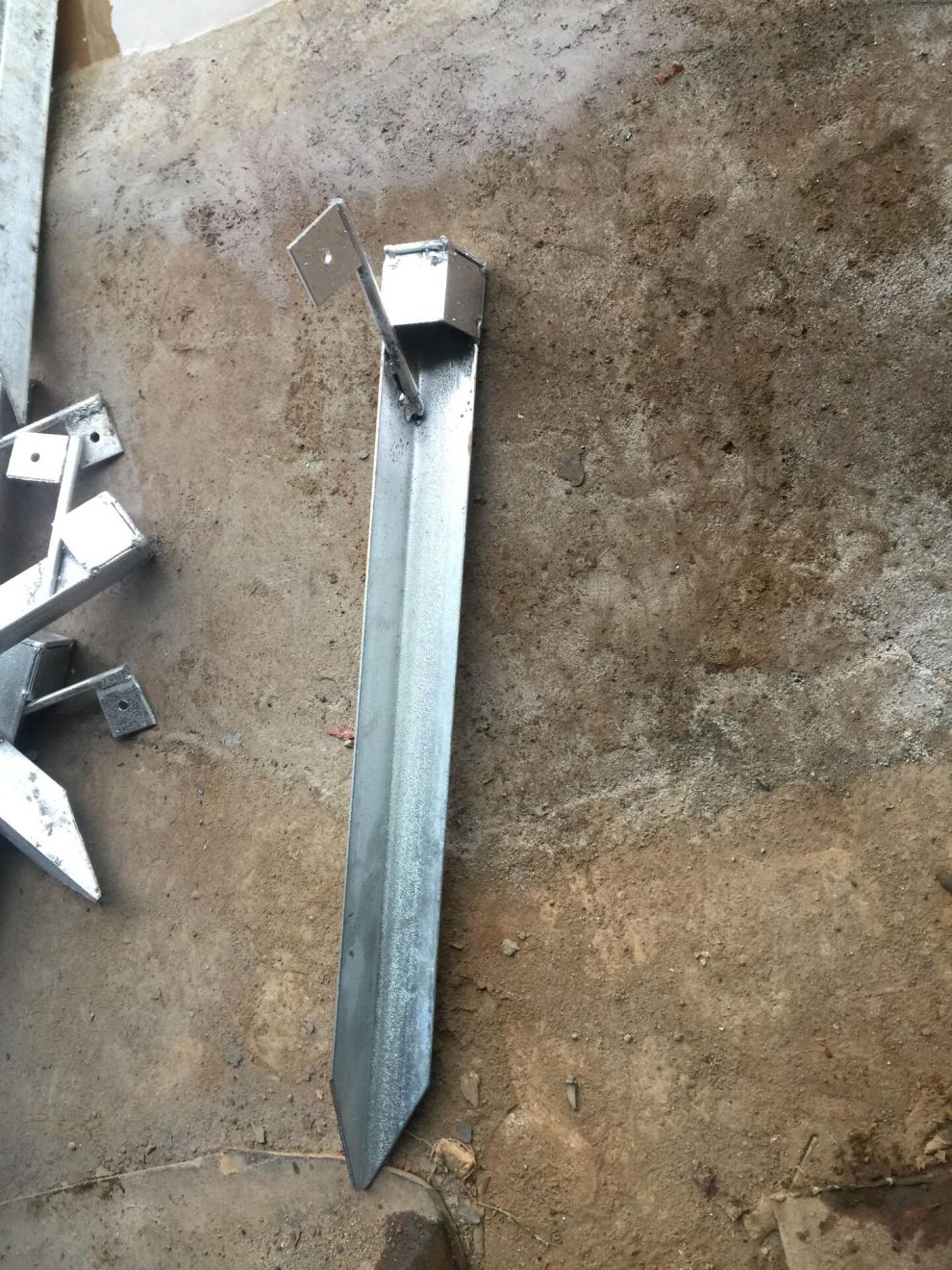 镀锌角铁5x5 接地桩1米2米1.5米2.5米0.