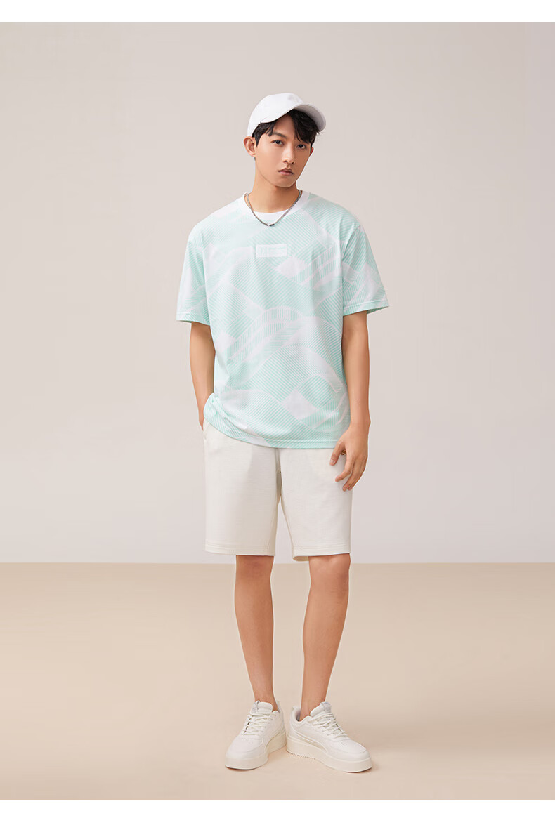 安踏(anta)安踏kt系列短袖t恤男2022夏季新款篮球文化运动针织上衣