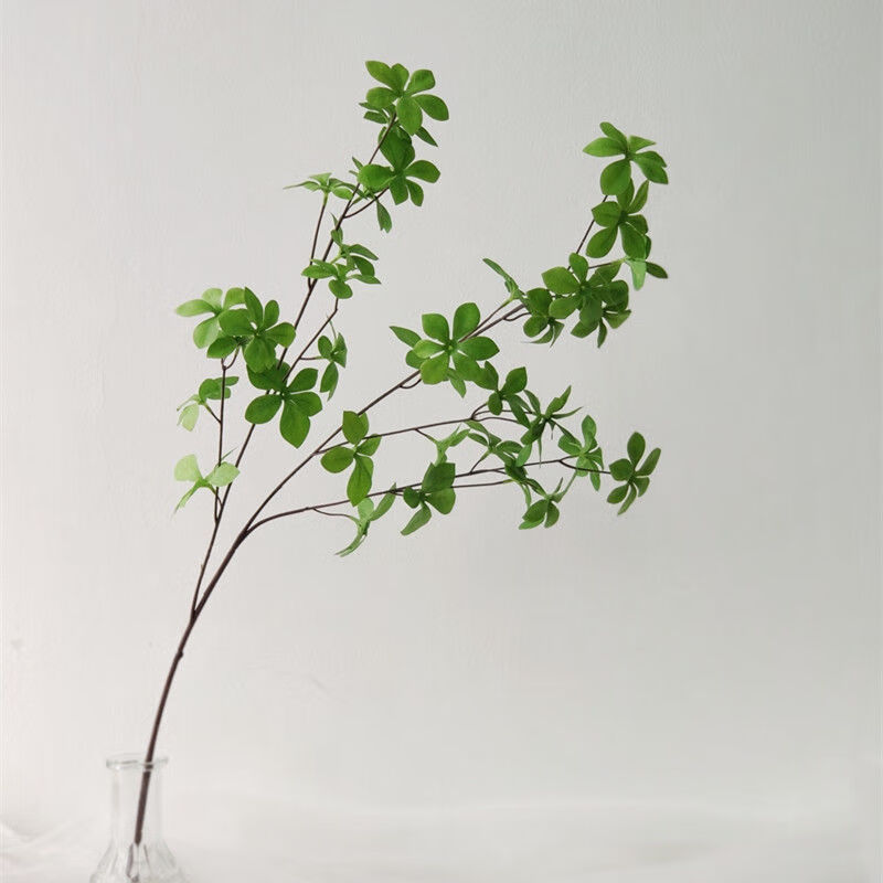 北欧ins风仿真植物仿生假绿植落地盆栽装饰吊钟马醉木假树枝110cm加长