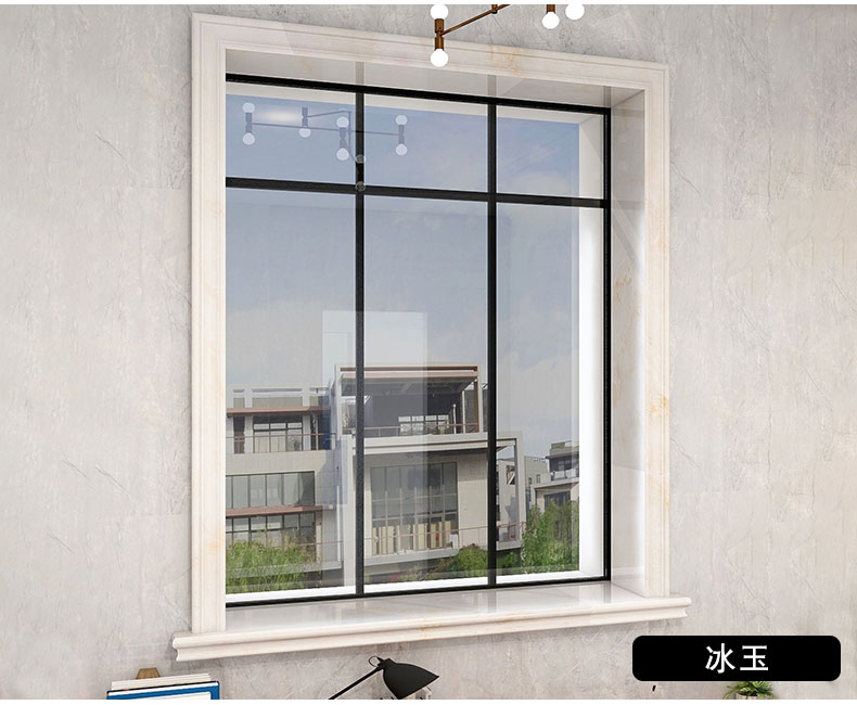 石塑窗台包边自粘窗户框套自装窗套飘窗边框造型装饰线条红龙玉一根三