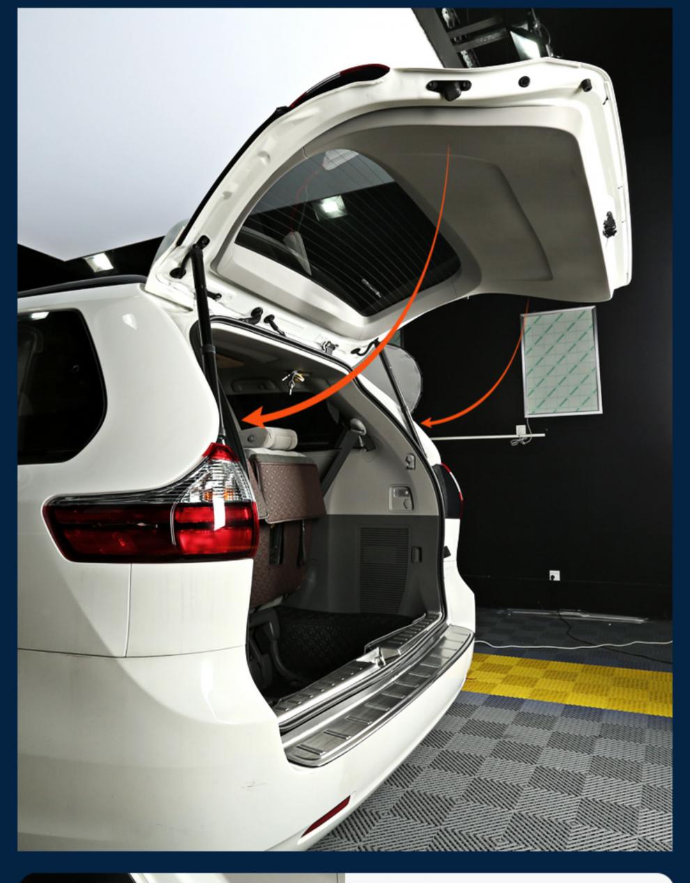 适用于丰田塞纳电动尾门改装后备箱双杠sienna电吸门