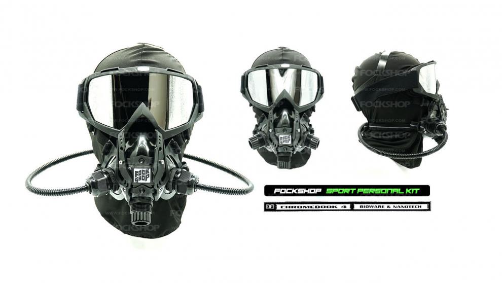 面罩赛博朋克赛博朋克面罩机能面具黑色科技头套摄影道具亚人fockhsop