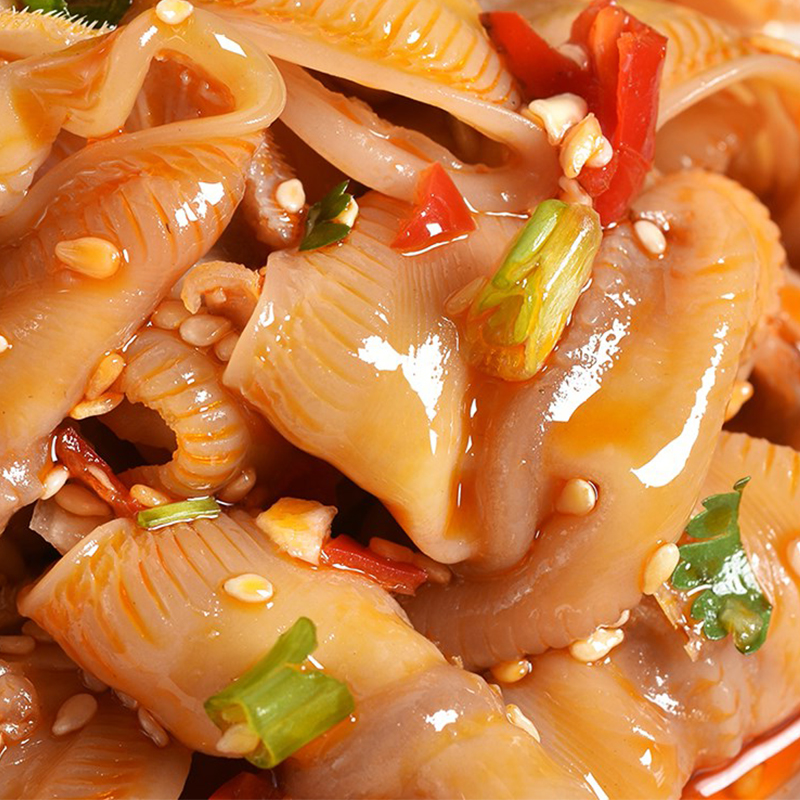 香辣鹅唇椒香雁唇雁鹅唇酒店饭店用特色半成品凉菜开袋即食 益旺香辣