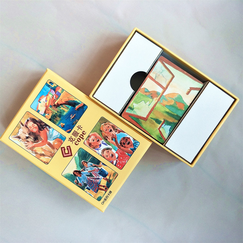 oh卡oh潜意识卡简体中文oh卡牌心理潜意识投射卡国产含教程说明oh孩童