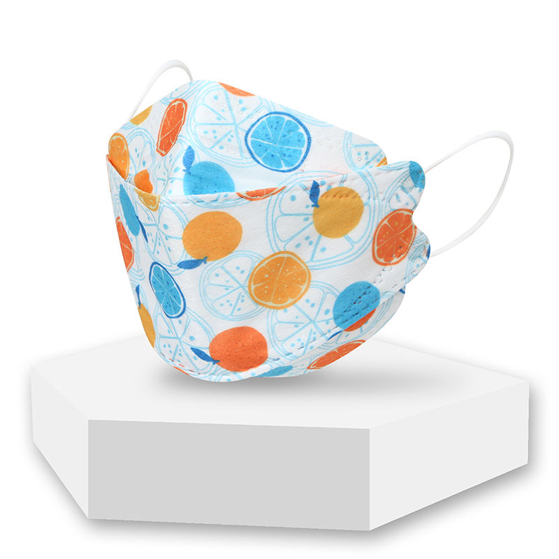 芭雅莲防脱妆口罩立体口罩少女心卡通印花四层防护含熔喷布防尘装饰