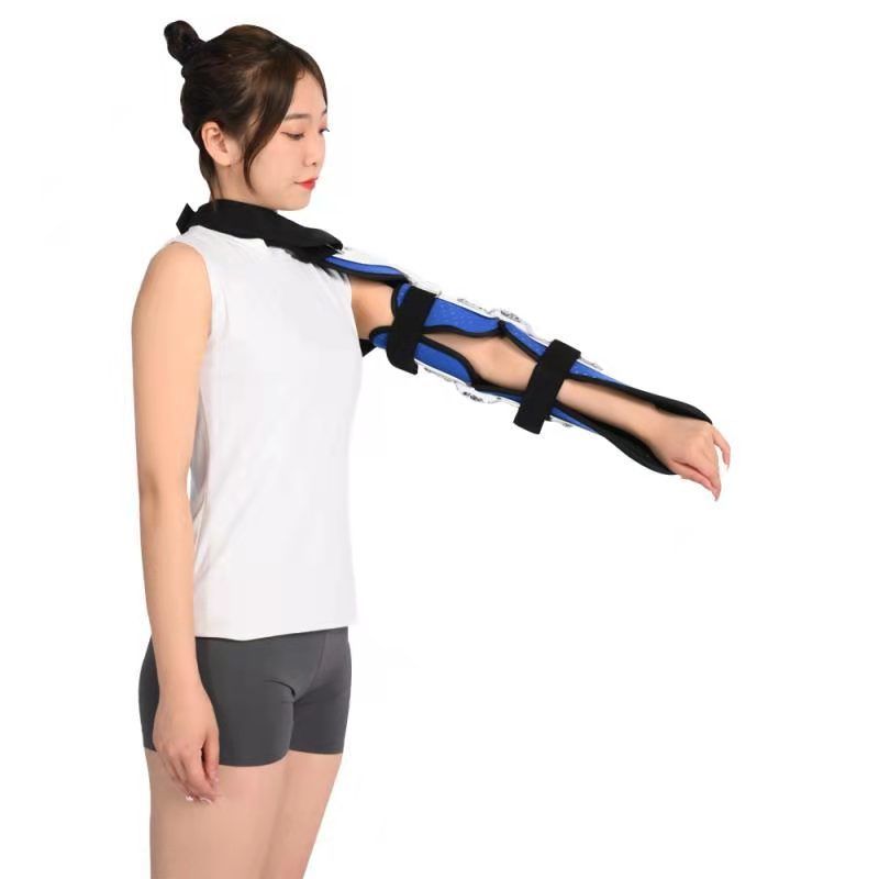 可调肘关节固定支具手臂肘部脱臼术后固定支架护具康复训练器升级款