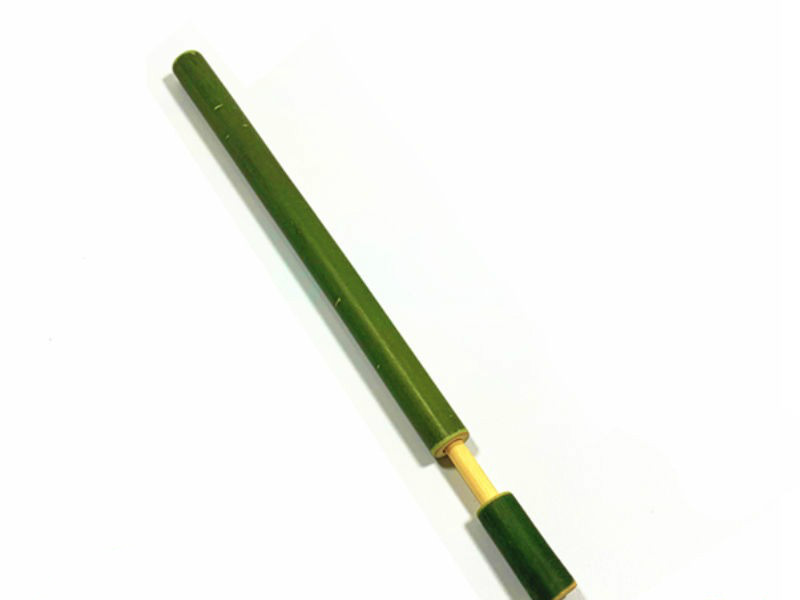 手工竹筒枪竹炮筒80怀旧玩具儿童噼啪枪纸炮发射器打柏桐竹子枪 竹子