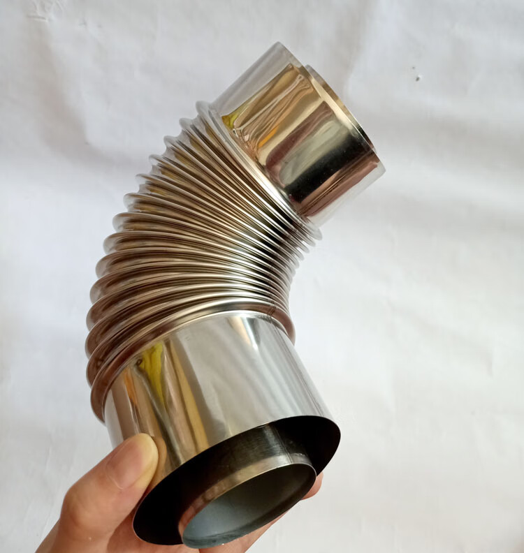 热水器排气管延长管平衡式热水器排烟管9050双层弯管9060不锈钢排气管