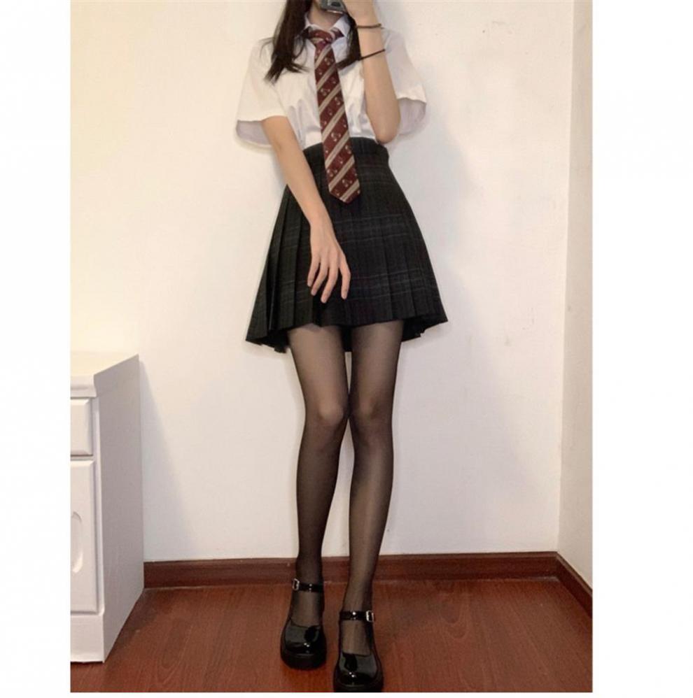 罗马圣仕新款jk水手服女学生装黑丝学姐jk制服格裙夏季性套装纯欲风格