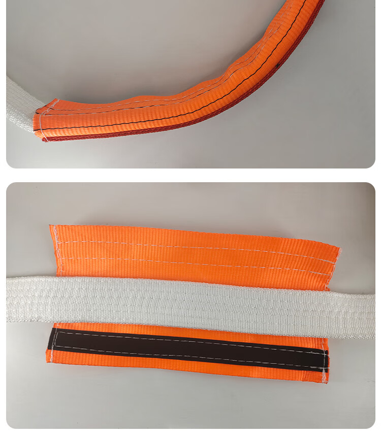 吊装带保护套防割耐磨护角起重扁平吊带防护角柔性吊带套子护绳垫宽
