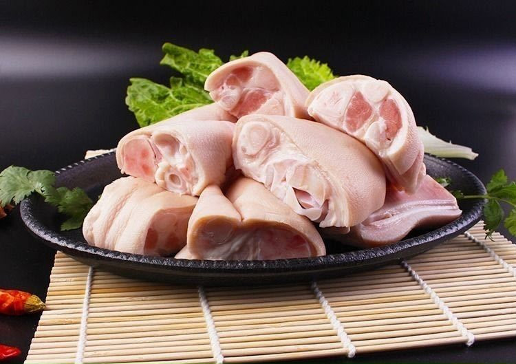 猪蹄散养带筋土猪蹄后蹄猪蹄子卤猪蹄食材猪肉生鲜 新加明亚 带筋猪蹄