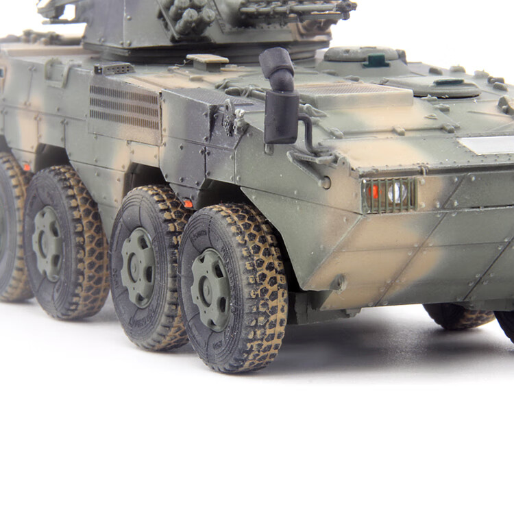 zbl08式轮式步战车 08式装甲车 大八轮完成品模型 ln15 3301南部