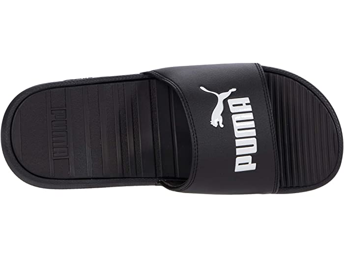 puma彪马男鞋拖鞋凉拖一字带露趾logo印花基础款夏季peacoatpuma7