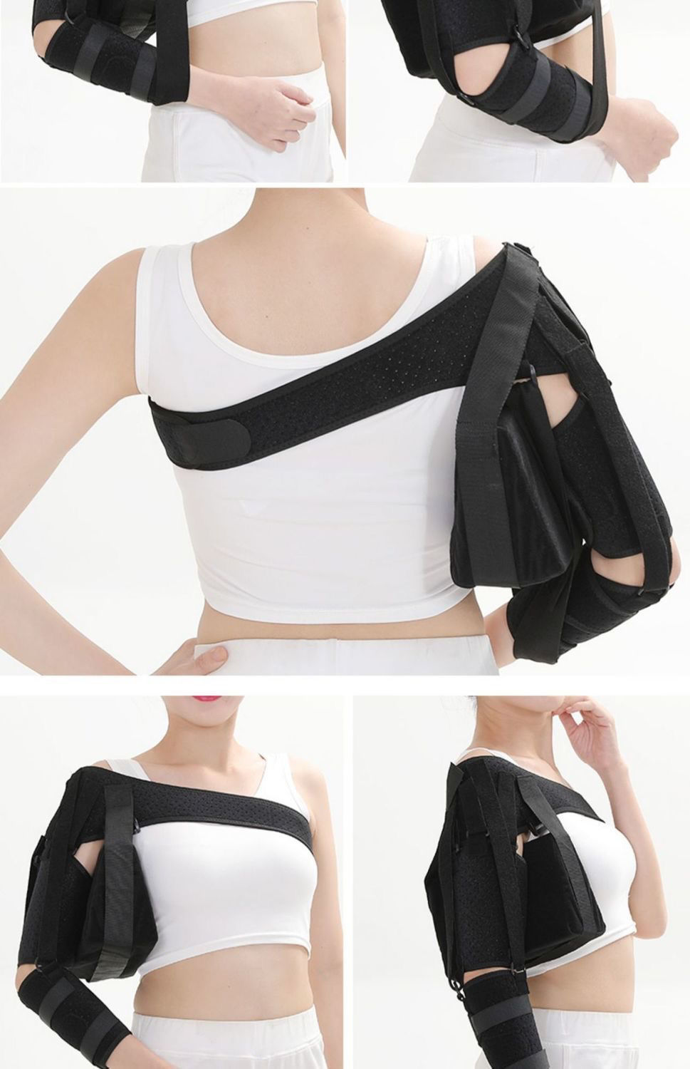 医用肩托护肩关节固定带中风康复器材肩部肩半脱位脱臼护肩带标准款