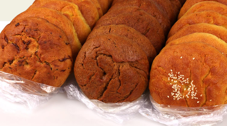 中秋礼内蒙特产包头胡油白冰糖混糖月饼呼市老式山西丰镇糕点10个