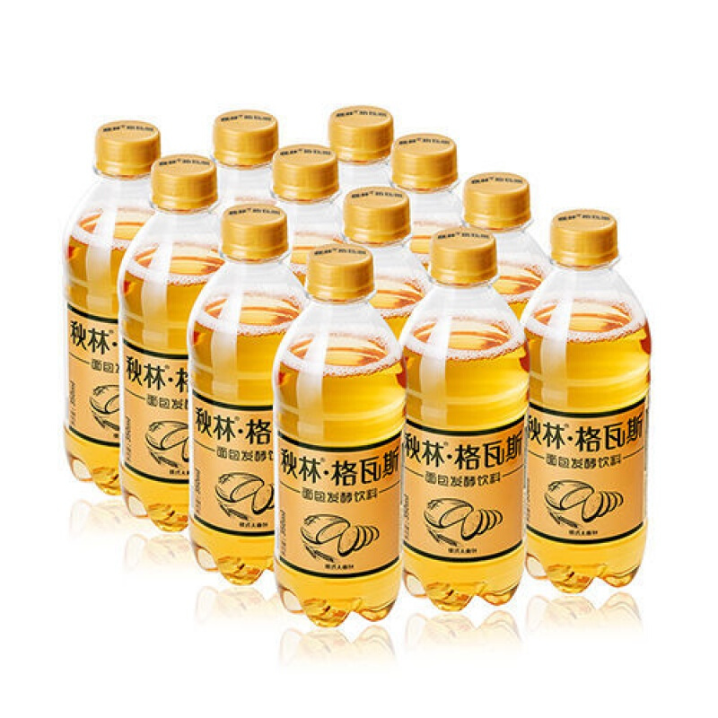 秋林格瓦斯 350ml*6瓶 脂肪装面包发酵秋林格瓦斯饮料【图片 价格