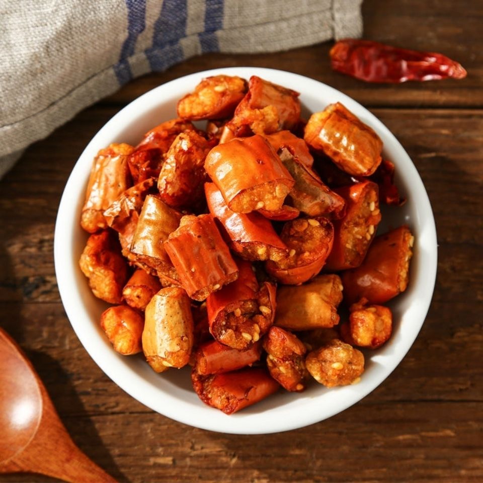 贵州特产贵三红香脆椒香酥辣辣椒干炸辣椒香辣脆香辣酥200g2瓶香辣脆