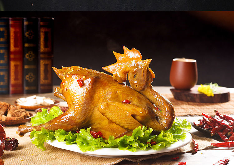 山东菏泽曹县一环特产麻椒鸡正宗整只熟食老母鸡真空包装开袋即食