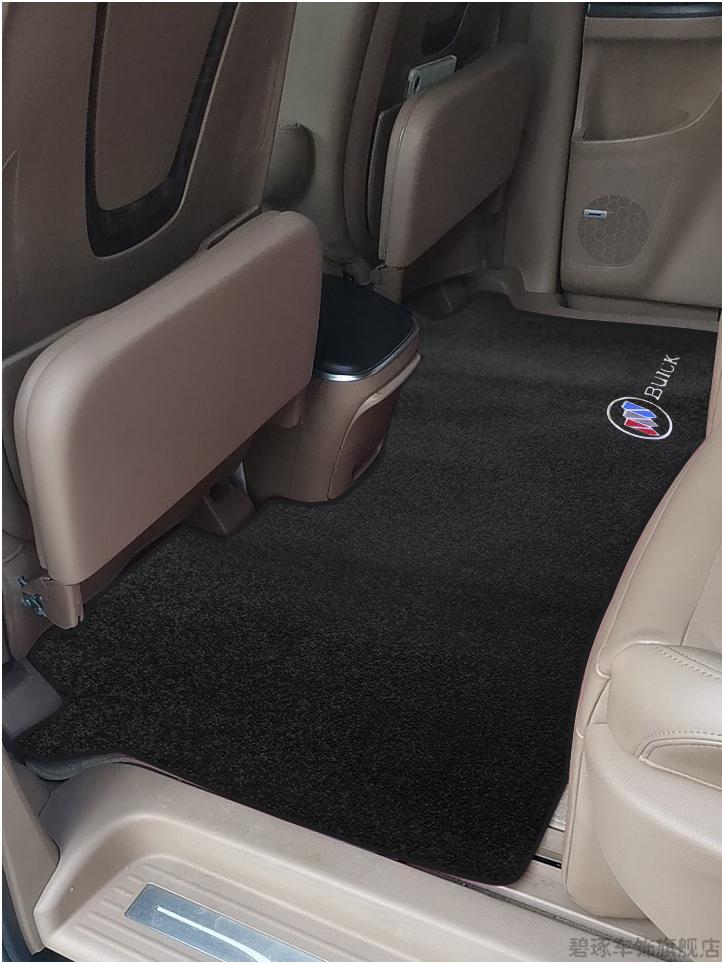 优捷咖2022款别克gl8中排脚垫 gl8es陆尊艾维亚653t 7座中排地毯垫652
