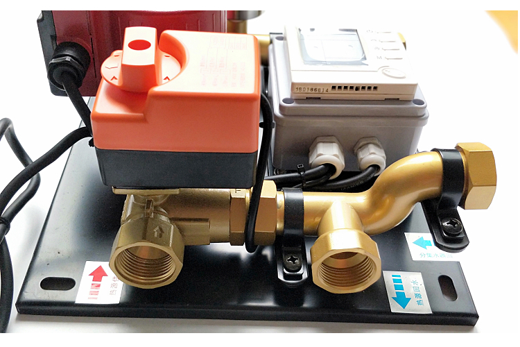 格兰富水泵自动混水中心地暖手动混水地暖混水中心循环泵恒温控温自动