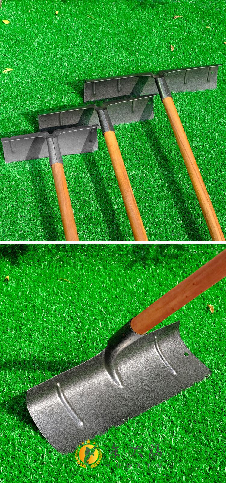 soumiety耙子农具耙子农用搂草工具农具扒子草耙子铁加厚平灰器刮粪铲