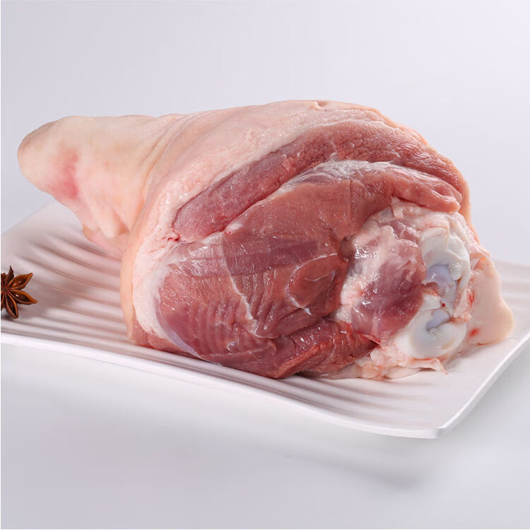 新鲜猪肘子生猪脚小腿肉猪腿肉整只猪蹄膀生鲜猪肉锦祥橙 3斤装猪肘子