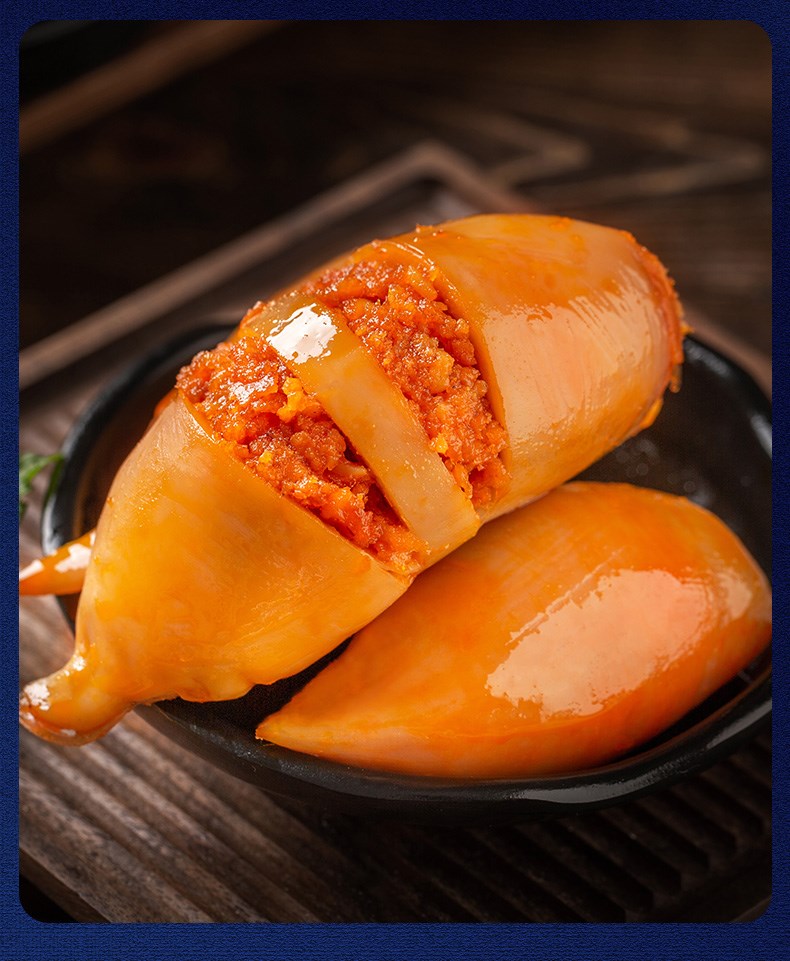 鱿鱼仔满陷鱿鱼开袋即食海味小零食独立包装海鲜熟食小吃食品500g250