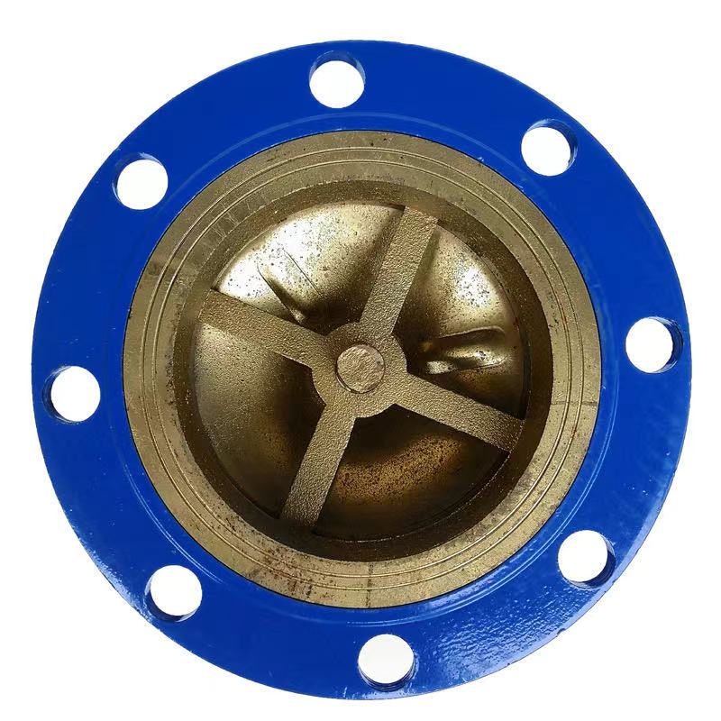 钢体消声止回阀hc41x16c水泵用水管单向逆止阀dn6580100dn50碳钢喷漆