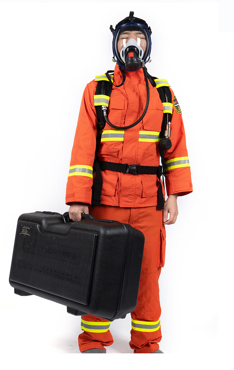 神龙gf20正压式空气呼吸器68l30度可重复使用型消防防毒面具68升厂家