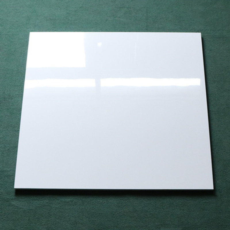 纯白色简约现代全抛釉客厅卧室地板砖800x800通体大理石瓷砖地砖通体