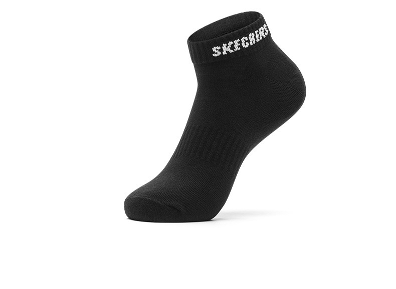 skechers斯凯奇袜子女袜运动袜时尚长袜中筒袜子混装短袜l320w168002k