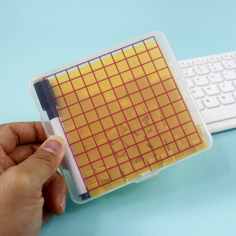 一平方厘米平方分米长方形正方形面积周长计算教具学具小方块边长1