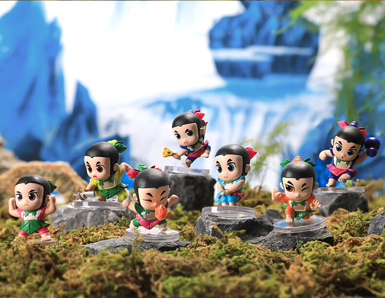 【官方现货】美影葫芦娃手办葫芦7兄弟经典国漫官方 礼品 葫芦兄弟