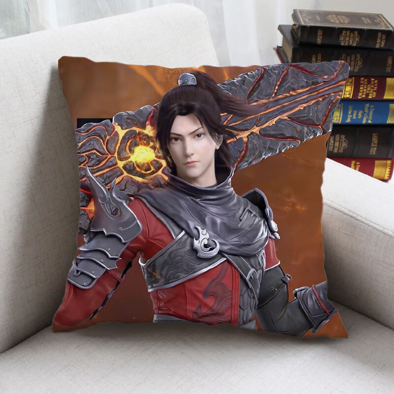 机智芽斗破苍穹三年之约萧炎美杜莎周边抱枕海波东云韵来图定制学生