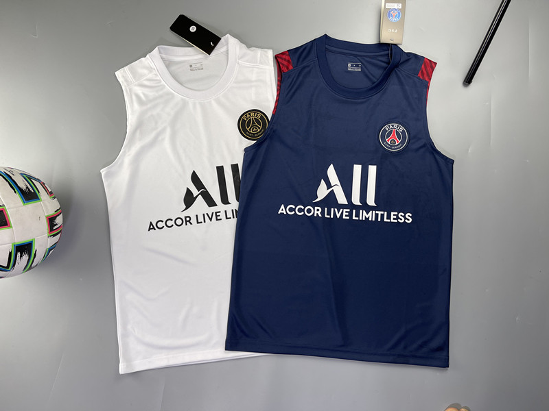 品牌】psg大巴黎圣日耳曼10号内马尔短袖足球服袖无袖对抗训练服背心