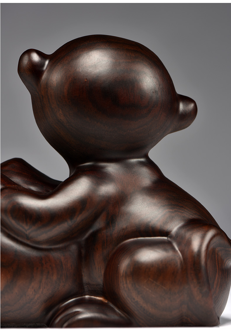 精雕猴子【长16cm】【图片 价格 品牌 报价】-京东