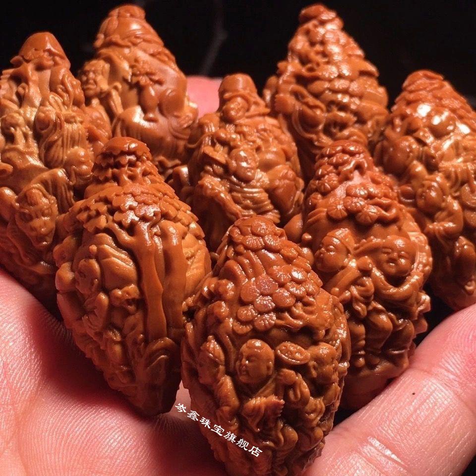 橄榄核手串天上人间,雕刻, 好货也是成本价 2.