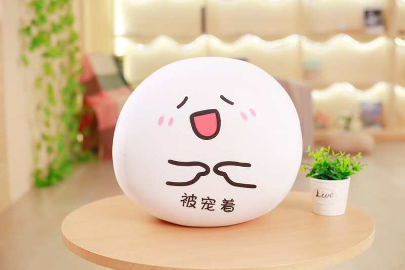 表情包抱枕萌 减压房间摆件创意靠枕女生安抚陪睡夹抱枕生日礼物女生