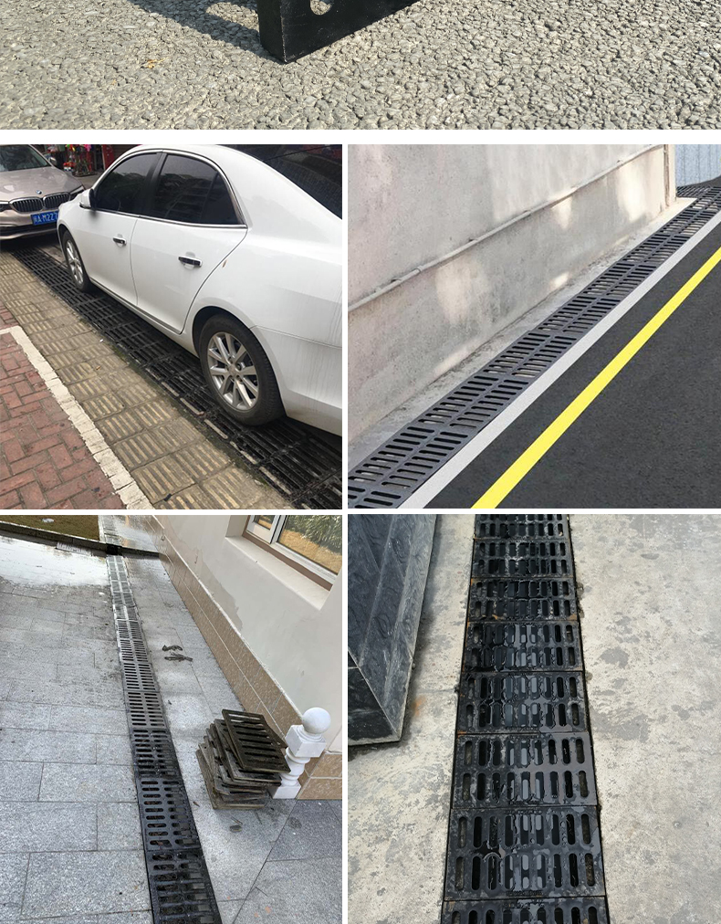 下水道盖板球墨铸铁井盖排水沟盖板雨水篦子水沟盖板方形地沟盖板 沟