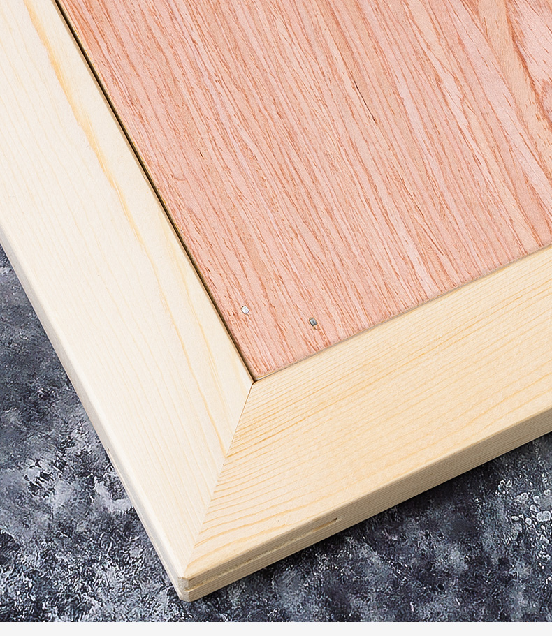 垫板木板边框实木背板木框植物框工笔木框可定制内径2020外框内径20