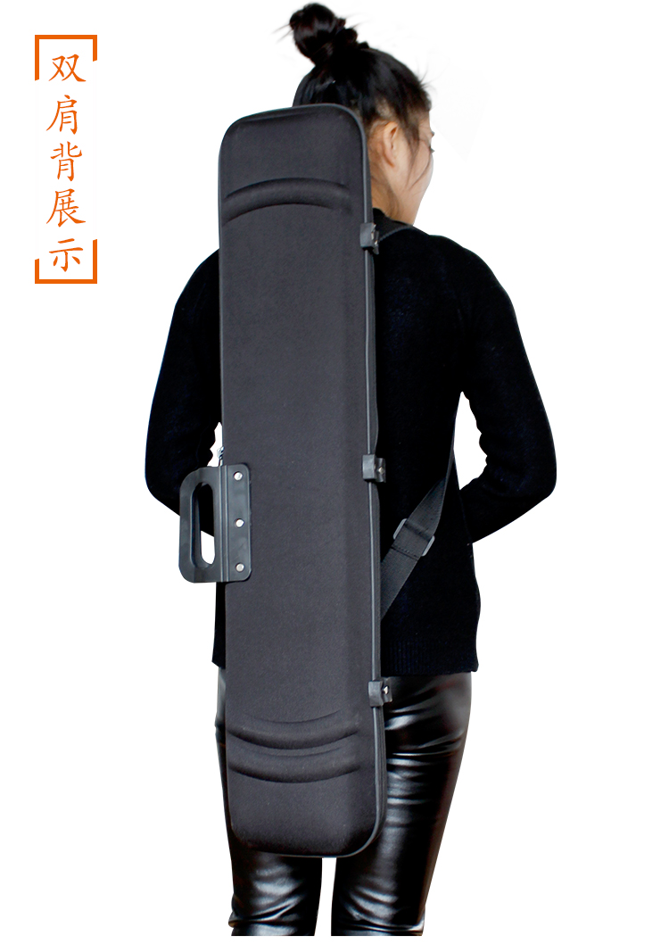 二胡琴盒包可提可背 牛津盒二胡盒双肩背二胡盒子双肩背带二胡硬盒