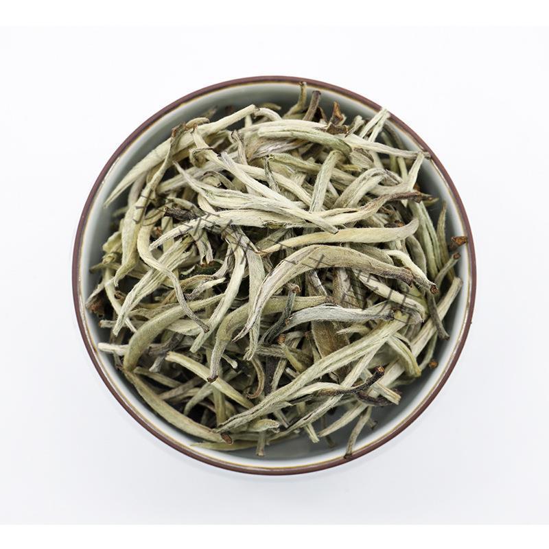 白毫银针生茶景谷大白茶芽头古树茶月光白月光美人白茶 半斤装【图片