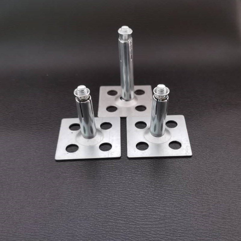 大理石岩板ak47挂件背景墙点挂安装干挂加固方铁片防落固定平底板瓷砖