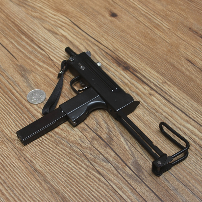 05全金属可抛壳英英格拉姆m10冲锋仿真玩具合金枪可抛壳全拆解 不可