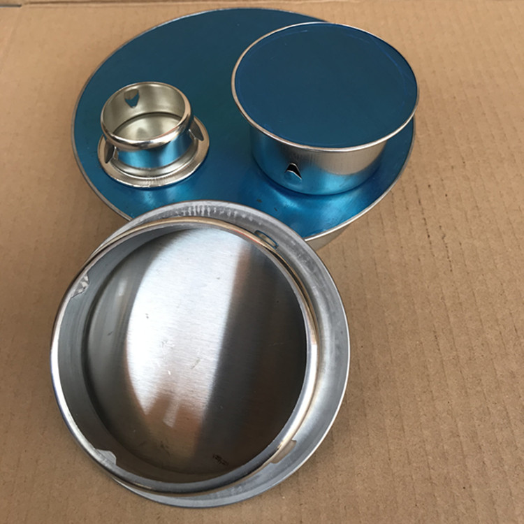 160孔堵下水道75pvc管不锈钢堵头50管下水管道防臭110密封盖堵孔50管