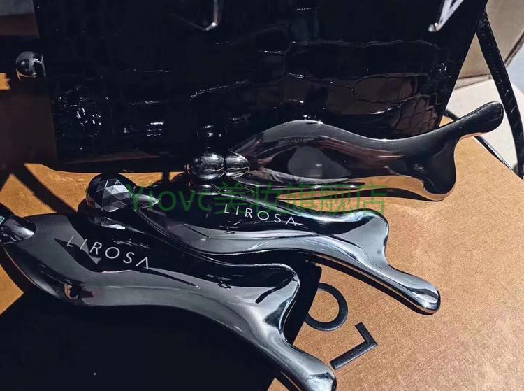 lirosa原点水霜系列之人鱼铂金刮痧板按摩鱼紧致搭配绿膜 lirosa铂金